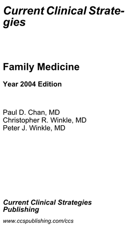 Family Medicine 2004