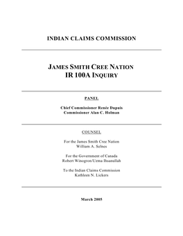 Event151-2Cd20427.Pdf (James Smith Cree Nation.Pdf)