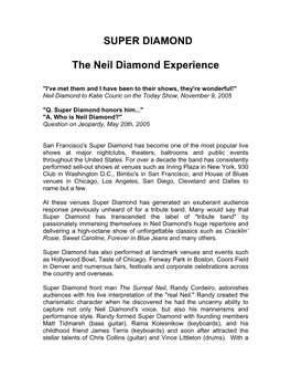 Super Diamond BIO and Press