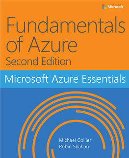 Second Edition Microsoft Azure Essentials