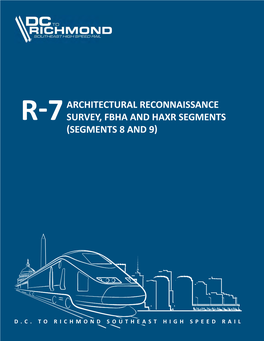 Architectural Reconnaissance Survey, FBHA and HAXR Segments