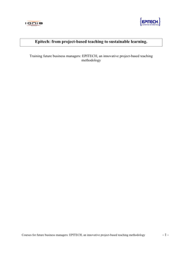 Epitech : from Project-Based Teaching to Sustainable Learning