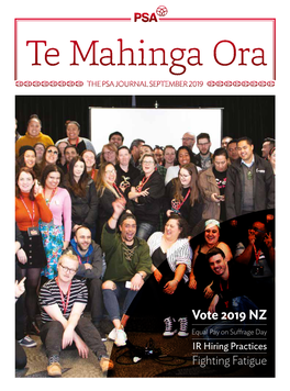Vote 2019 NZ Equal Pay on Suffrage Day IR Hiring Practices Fighting Fatigue PSA Travel Insurance