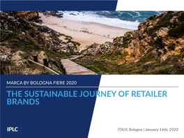 The Sustainable Journey of Retailer Brands