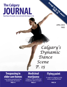 Calgary's Dynamic Dance Scene P. 15