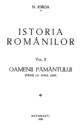 Istoria Rom Anilor
