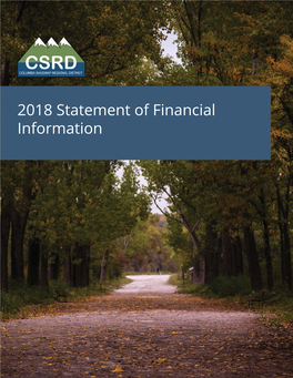 2018 Statement of Financial Information