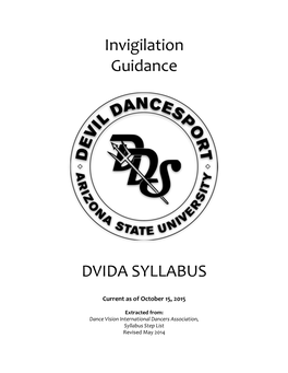 DVIDA American Smooth Silver Syllabus Figures