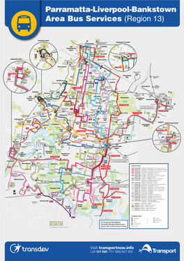 Parramatta-Liverpool-Bankstown Area Bus Services (Region 13)