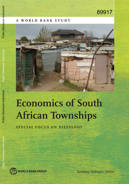 Economics of South African Townships: a Focus on Diepsloot