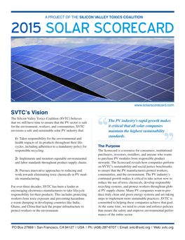 2015-SVTC-Solar-Scorecard.Pdf