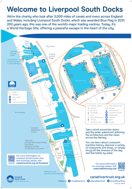 Map of Liverpool South Docks