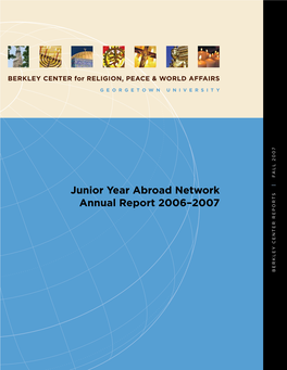 Junior Year Abroad Network Annual Report 2006–2007