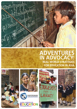 Adventures in Advocacy: Real World Strategies for Education in Asia