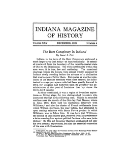 Indiana Magazine of History