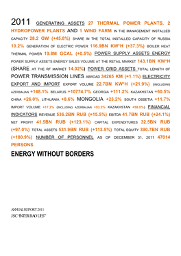 Energy Without Borders