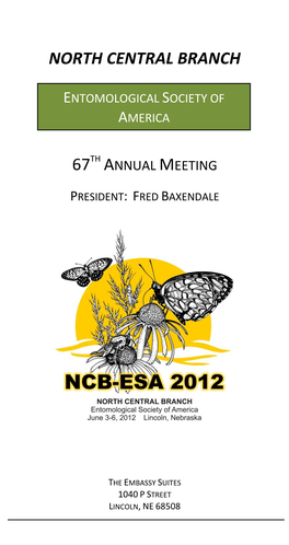 North Central Branch 67Th Annual Meeting