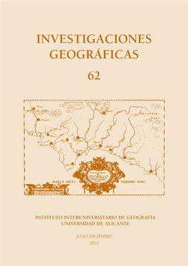 Investigaciones Geográficas 62