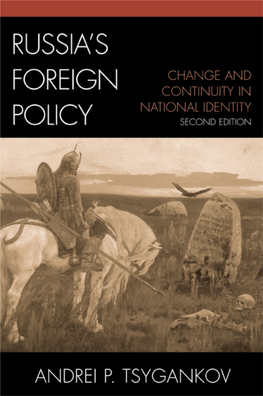 Russia's Foreign Policy Change and Continuity in National Identity