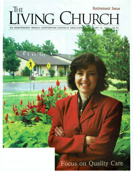 The Living Church Foundation, an Independentweekly Serving Inc