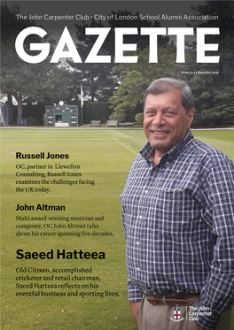 Saeed Hatteea Old Citizen, Accomplished Cricketer and Retail Chairman, Saeed Hatteea Reflects on His Eventful Business and Sporting Lives
