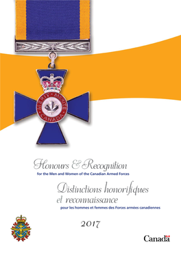 Honours & Recognition for the Men And