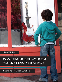 Consumer Behavior & Marketing Strategy