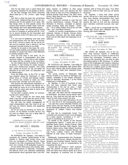 CONGRESSIONAL RECORD— Extensions of Remarks E2082 HON