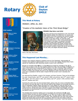 Rotary Club of Dayton SMILE