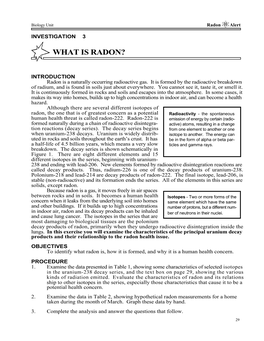 What Is Radon?