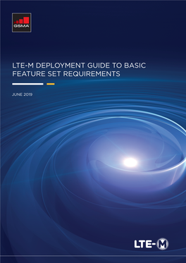 LTE-M Deployment Guide to Basic Feature Set Requirements