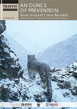 An Ounce of Prevention: Snow Leopard Crime Revisited (PDF, 4