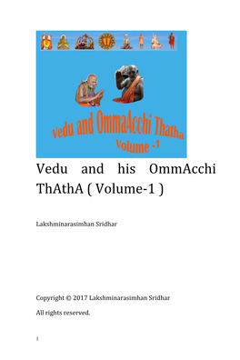 Vedu and His Ommacchi Thatha ( Volume-1 )