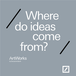 Where Do Ideas Come From?