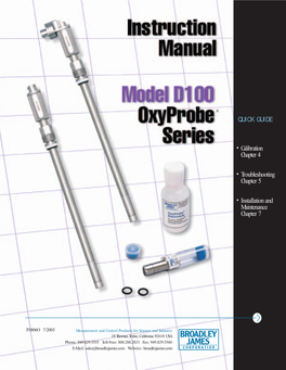 Oxyprobe-12-Mm-Manual.Pdf