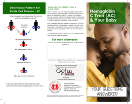 Hemoglobin C Trait (AC) Hemoglobin Eletrophoresis and a Mean Corpuscular Volume