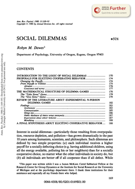 Social-Dilemmas.Pdf