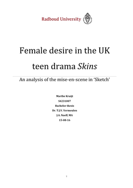 Female Desire in the UK Teen Drama Skins