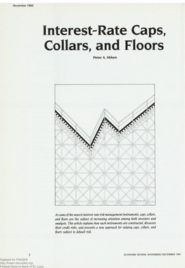 Interest-Rate Caps, Collars, and Floors