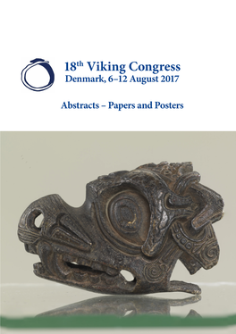 18Th Viking Congress Denmark, 6–12 August 2017