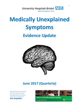 Medically Unexplained Symptoms Evidence Update