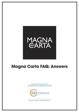 To Download Magna Carta FAQ Answers .PDF