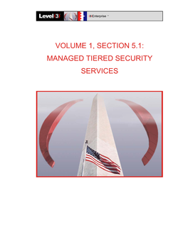 Volume 1, Section 5.1: Managed Tiered Security