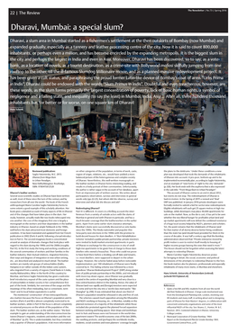 Dharavi, Mumbai: a Special Slum?