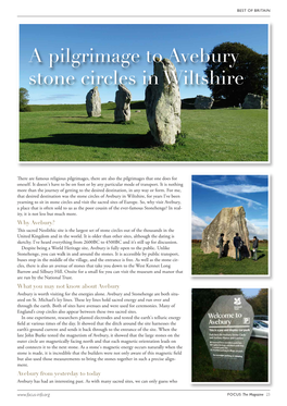 A Pilgrimage to Avebury Stone Circles in Wiltshire