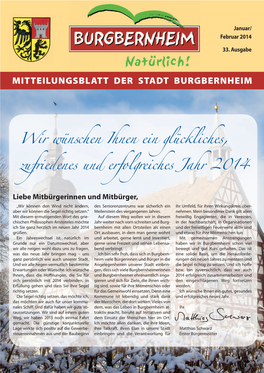 Mitteilungsblatt Nr. 33