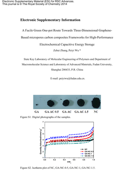 Electronic Supplementary Information