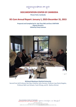 DC-Cam 2015 Annual Report