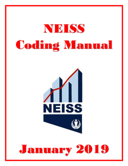 NEISS Coding Manual January 2019