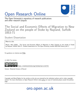 Open Research Online Oro.Open.Ac.Uk